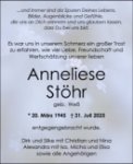 eine Anzeige