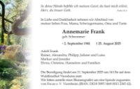 eine Anzeige