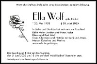 eine Anzeige