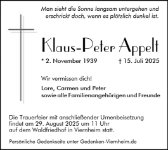 eine Anzeige