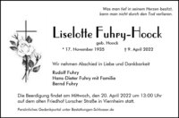 eine Anzeige