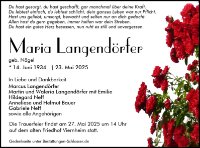 eine Anzeige