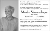 eine Anzeige