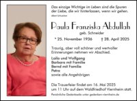 eine Anzeige