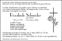 eine Anzeige
